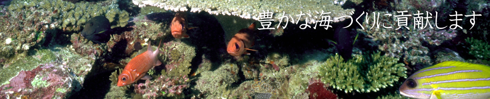 豊かな海づくりに貢献します